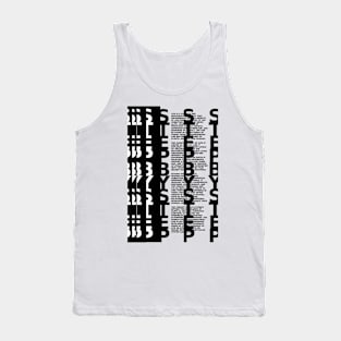 Step By Step Streetwear Tank Top